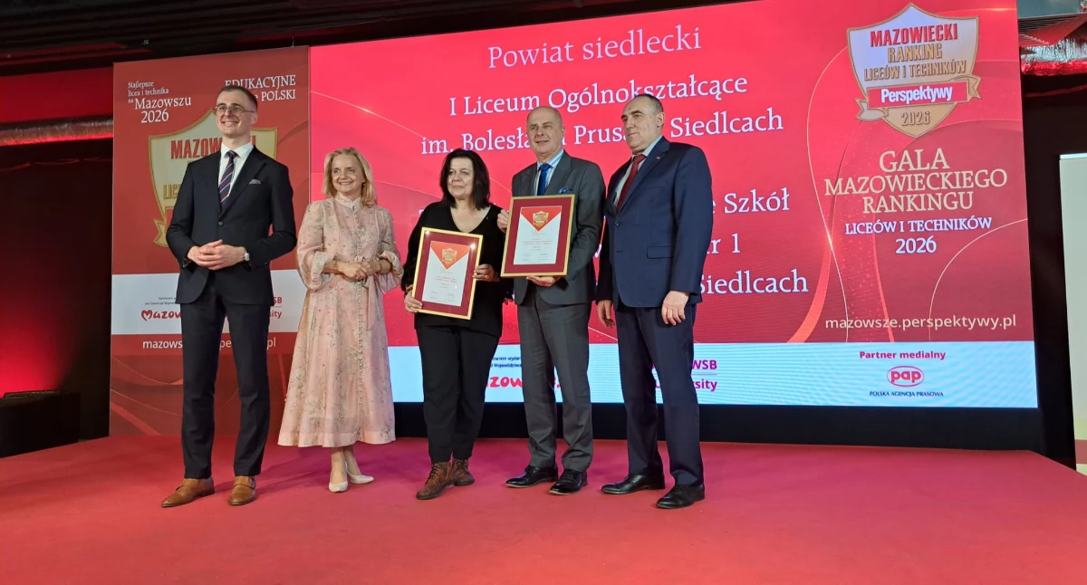 Siedlecki „Elektryk” najlepszym technikum w regionie, wśród liceów Prus. Tak wypadły szkoły w rankingu Perspektyw
