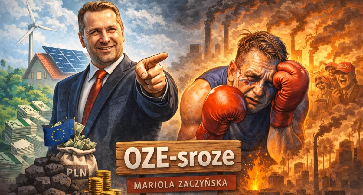 PiS i OZE-sroze - przeczytaj najnowsze Szpilki Zaczyńskiej 