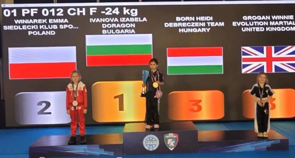 Emma Winiarek z Gladiatora Siedlce z dwoma medalami Pucharu Świata