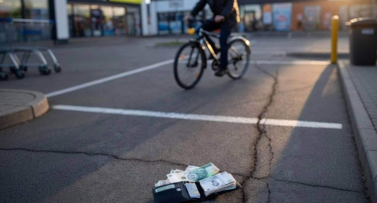 Znalazł portfel przed sklepem i… zabrał pieniądze. 52-latek z zarzutem