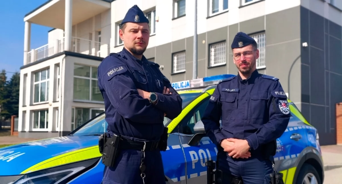 Zamiast kary - pomoc. Policjanci z Łosic wsparli bezdomnego