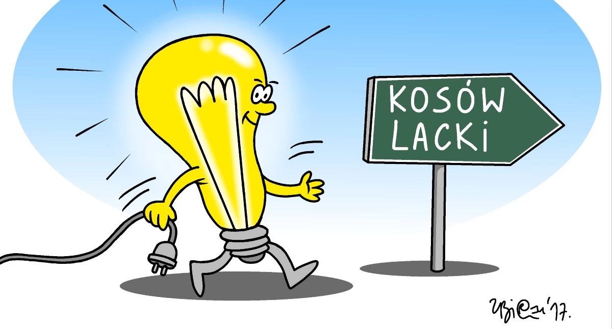 Gmina Kosów Lacki:  Zostawili mieszkańców w ciemności. Bez ostrzeżenia. 