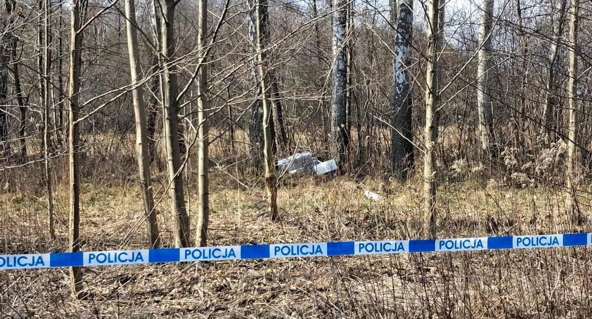 Odnaleziono balon z pakunkiem w miejscowości Rudnik. Teren zabezpieczony przez służby