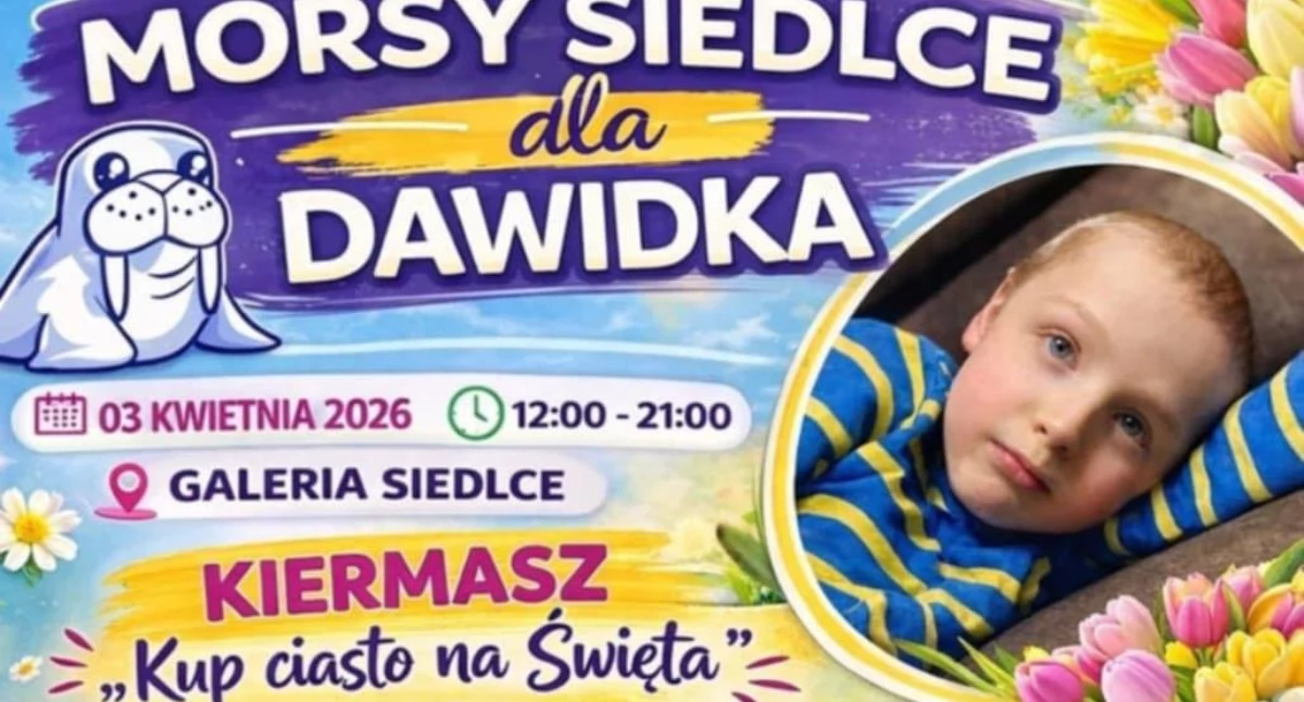 Morsy Siedlce organizują kiermasz dla Dawidka. Pomoc połączona z wielkanocną tradycją