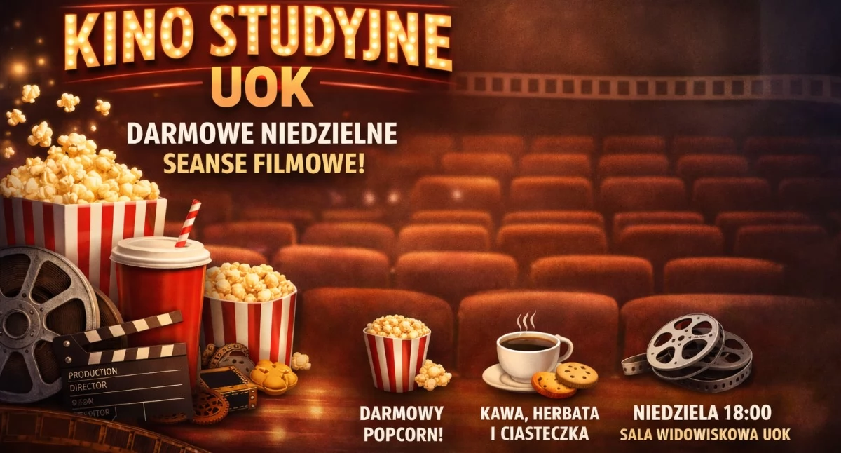 Nie tylko dla studentów – niedzielne wieczory, które wciągają w świat filmu!