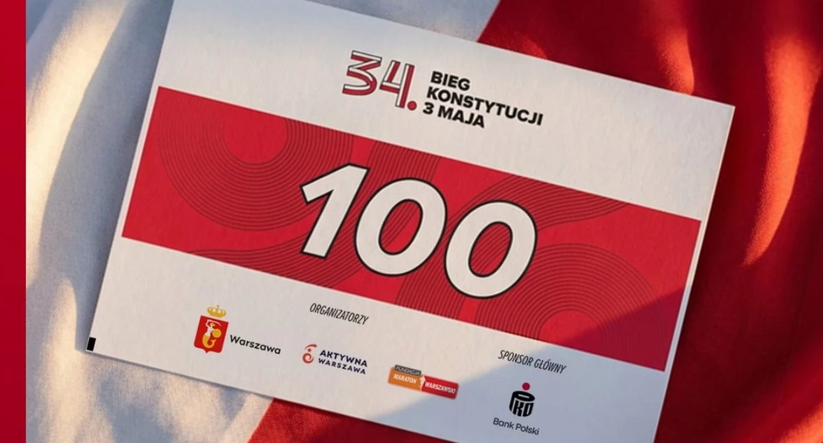 Licytacje dla Kasi Chacińskiej - numer startowy „100” od Fundacji Maraton Warszawski!