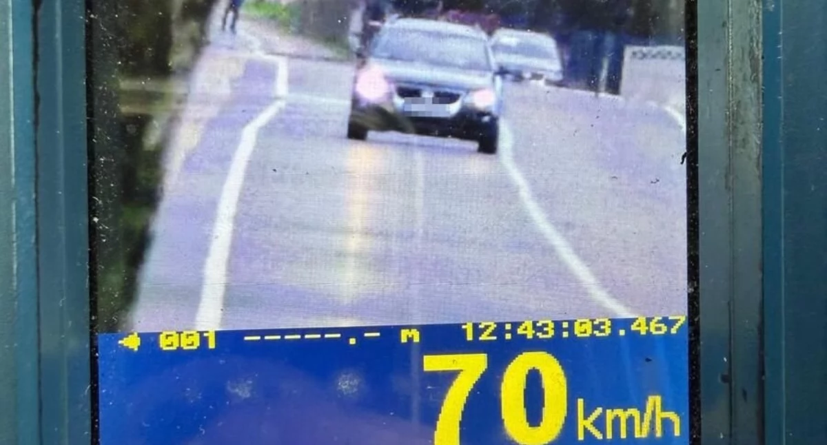 Prawie 2,5 promila i 70 km/h w obszarze zabudowanym. 31-latek stracił samochód!