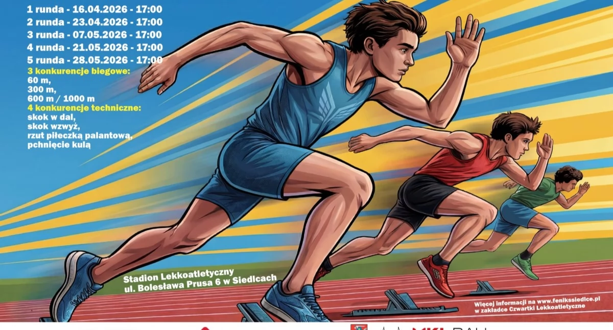 Lekkoatletyka rządzi! Nowa edycja Siedleckich Czwartków Lekkoatletycznych