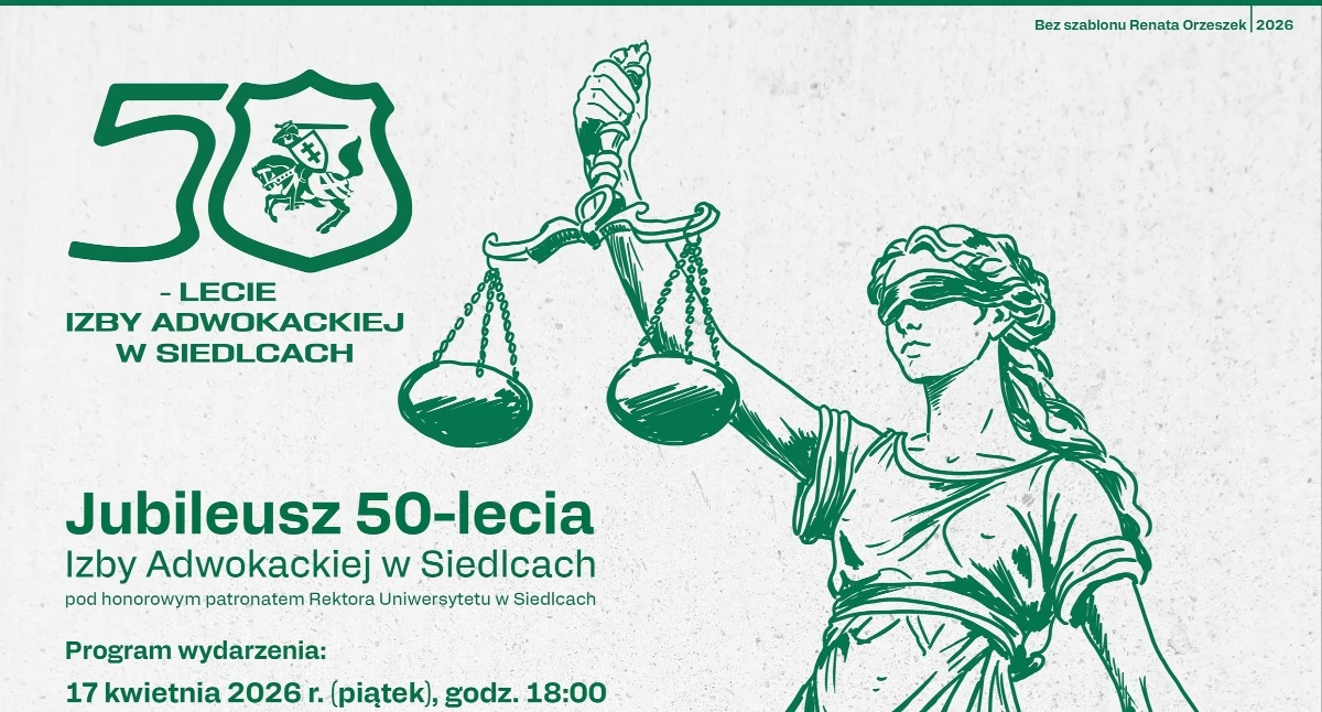 Uroczyste obchody 50-lecia Izby Adwokackiej w Siedlcach