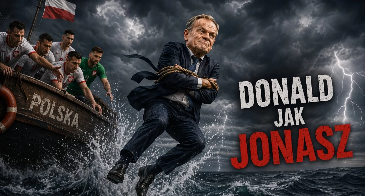 Donald jak Jonasz - przeczytaj najnowszy felieton Dariusza Kuziaka 