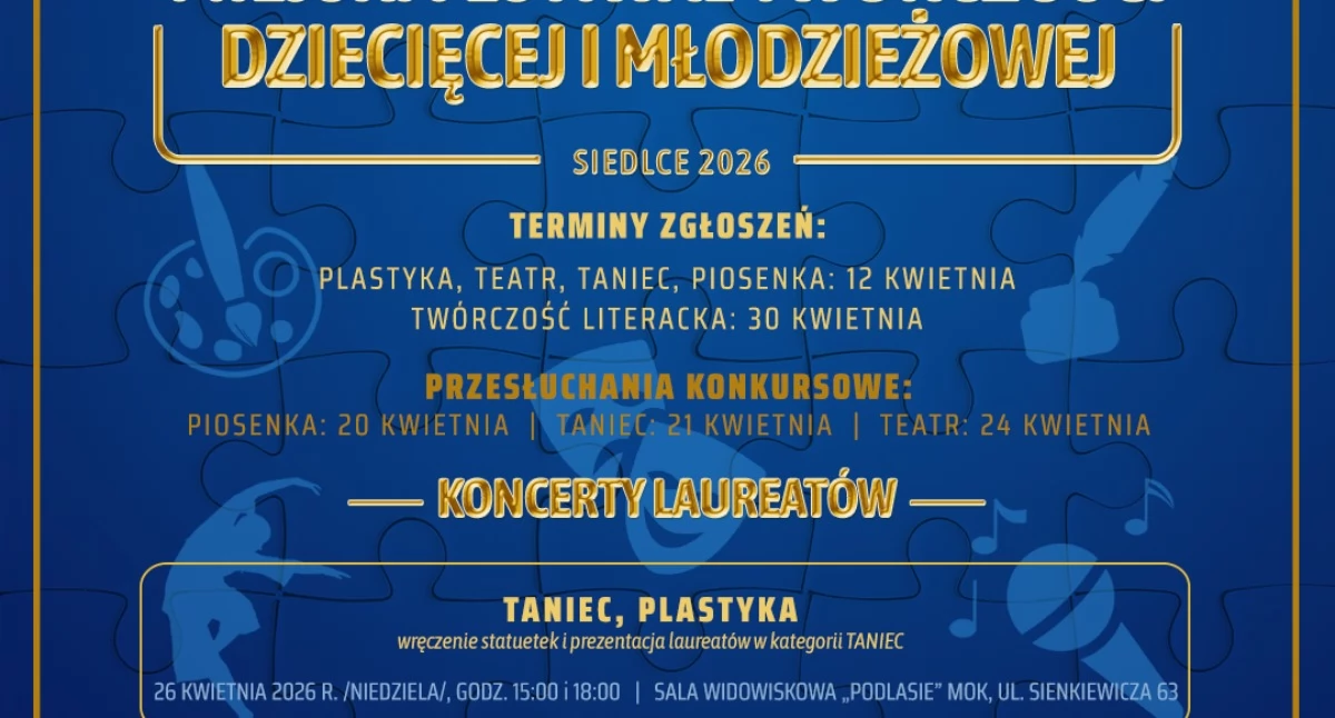 Miejski Festiwal Twórczości Dziecięcej i Młodzieżowej w Siedlcach – jubileuszowa edycja