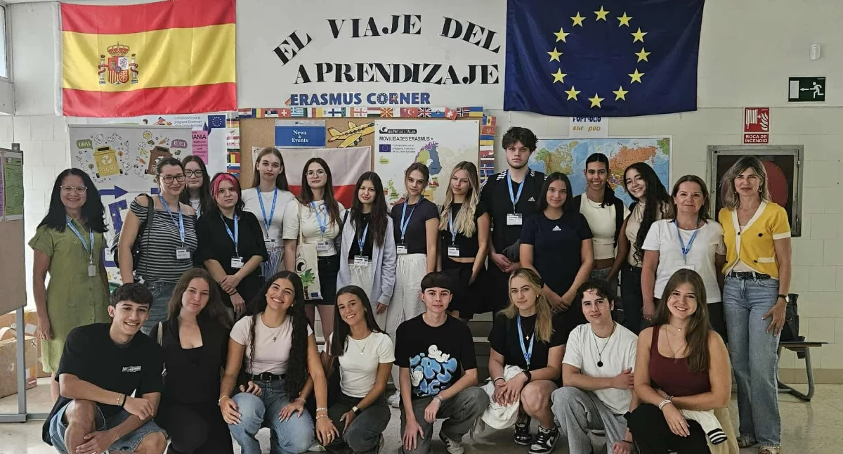 Erasmus+ w „Królówce” w Siedlcach. Uczniowie uczą się w Europie i zdobywają doświadczenie