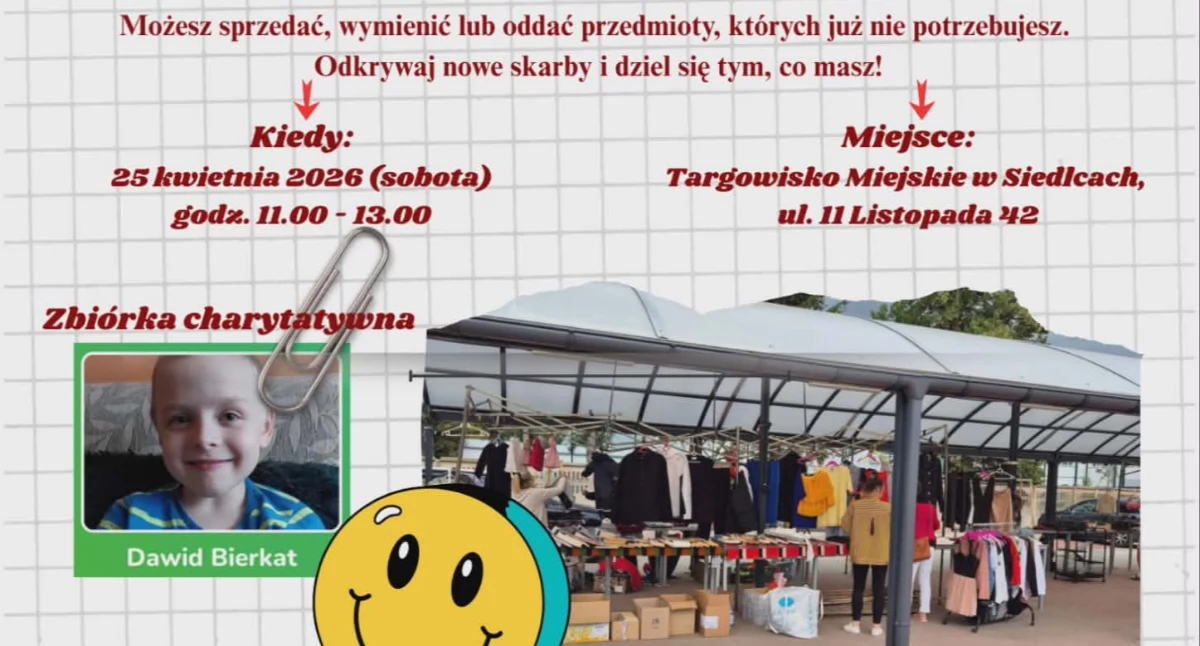 Wyprzedaż garażowa w Siedlcach wraca. „Podziel się dobrem” już 25 kwietnia