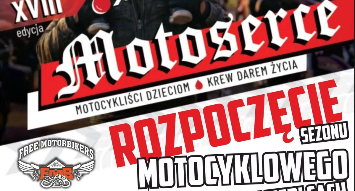 Motoserce 2026 w Siedlcach. Parada motocykli, zbiórka krwi i wydarzenia na placu Sikorskiego