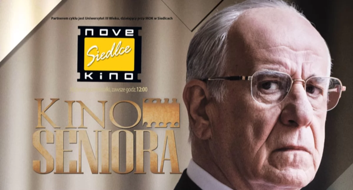 NoveKino Siedlce w ramach cyklu Kino Seniora zaprasza na film 