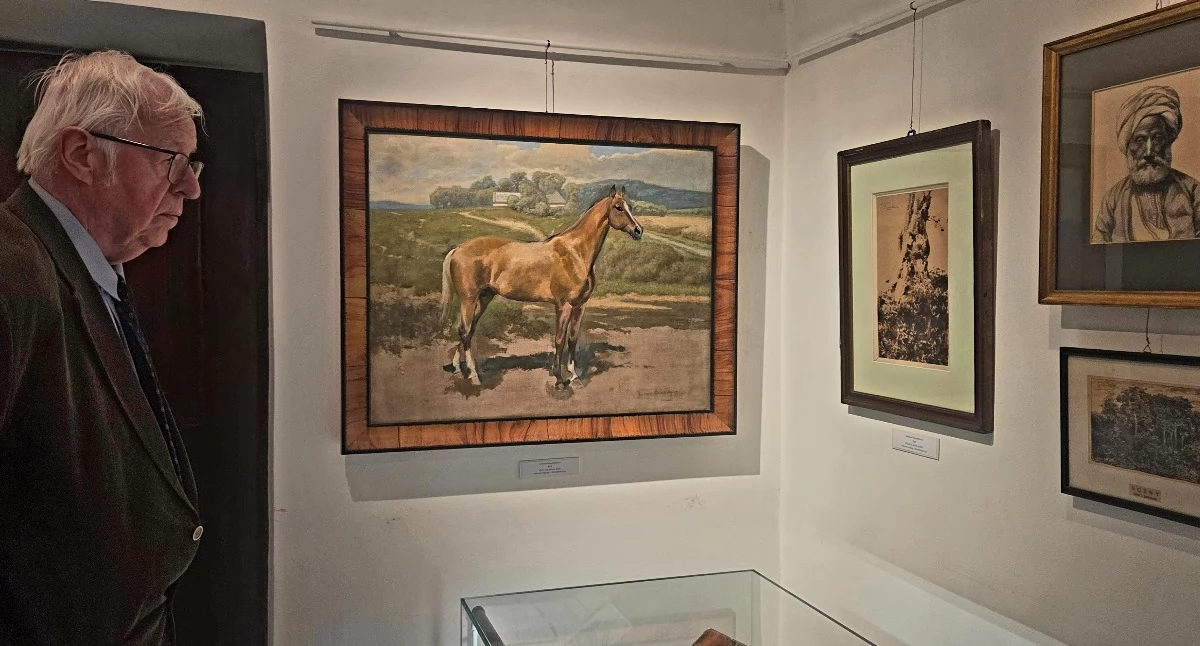 Wystawa obrazów Ludomira Benedyktowicza w siedleckim muzeum