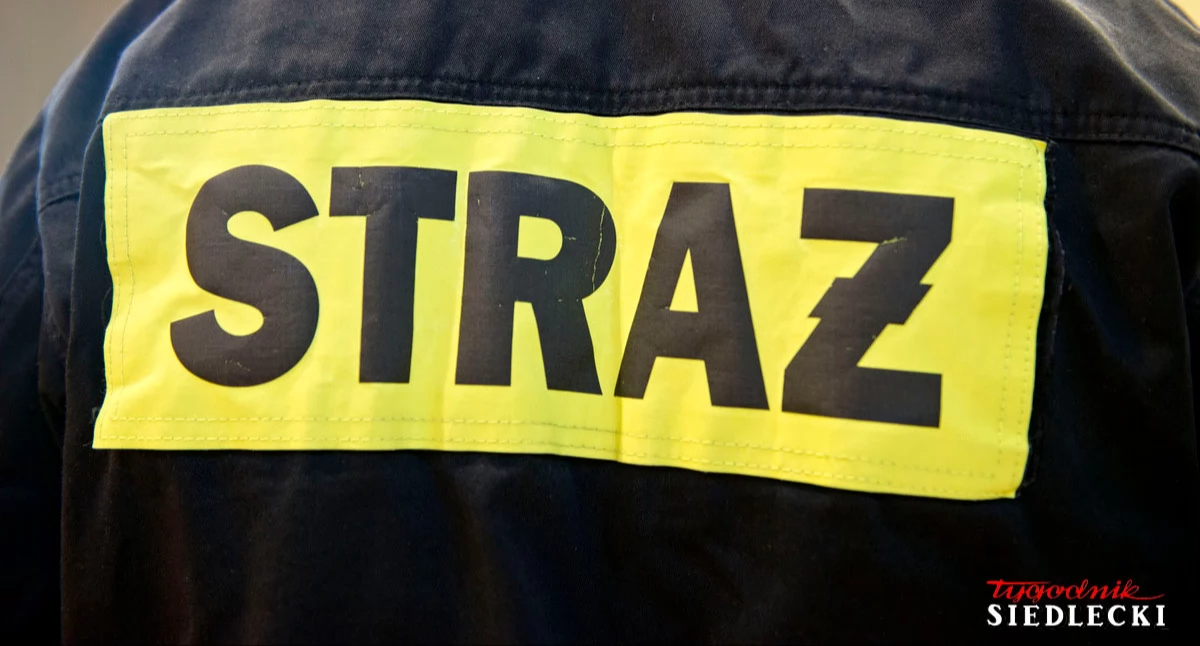 Druh OSP uratował życie. Zauważył mężczyznę leżącego przy drodze