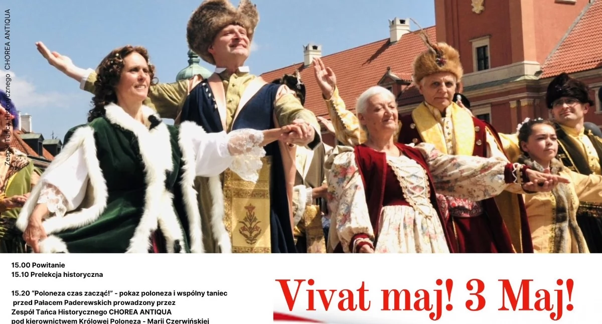W Wierzbnie i w Kaliskach: 3 Maja z polonezem i pieśnią