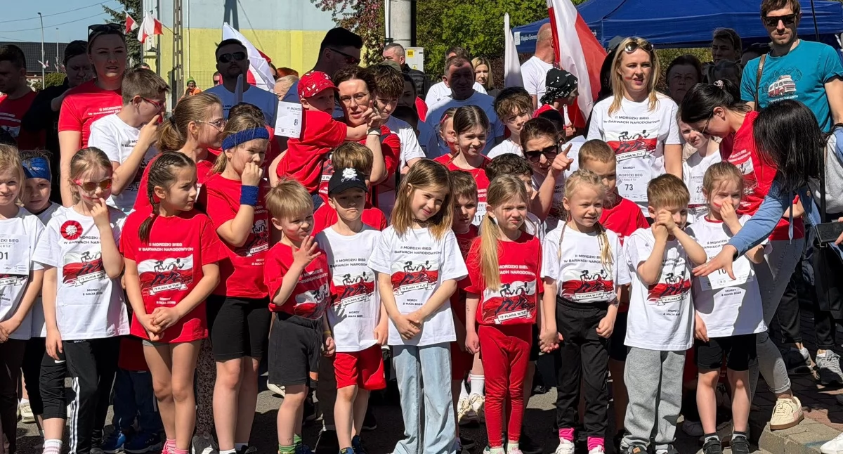 Majówka w Mordach. Bieg z flagą i uroczyste obchody 3 Maja