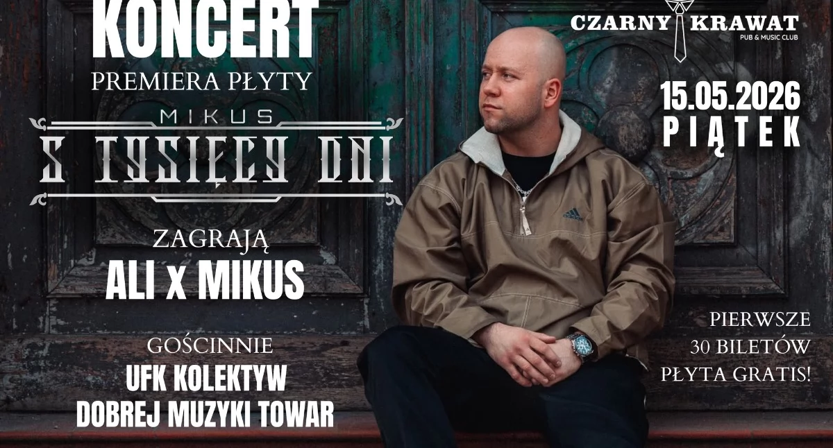 Koncert Mikusa dla Tymka. Dochód z biletów wesprze zbiórkę