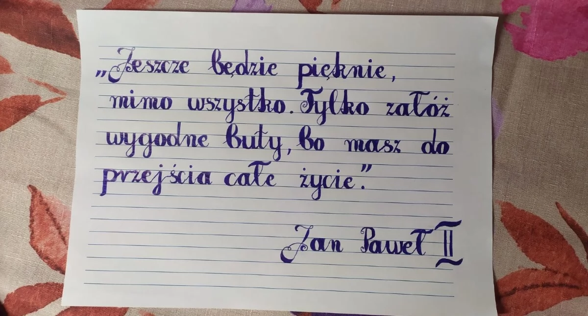 Kiedyś była obowiązkowa, dziś może być nauką poszukiwania piękna w codzienności. Kaligrafia wciąż zachwyca