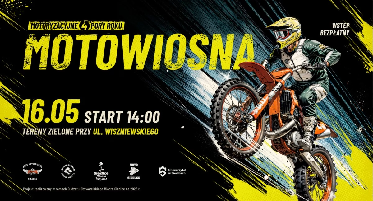 MotoWiosna w Siedlcach – koncerty, pokazy i atrakcje dla całych rodzin