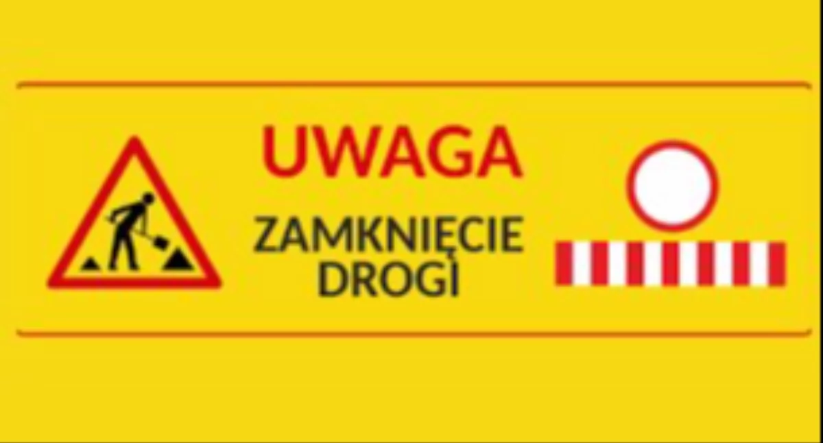 Jutro zamknięcie drogi Gródek - Niemirki 