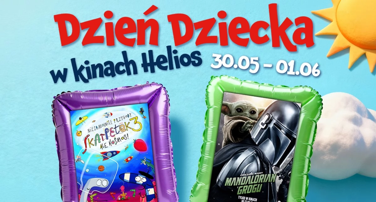 Dzień Dziecka w kinach Helios 30.05 – 01.06