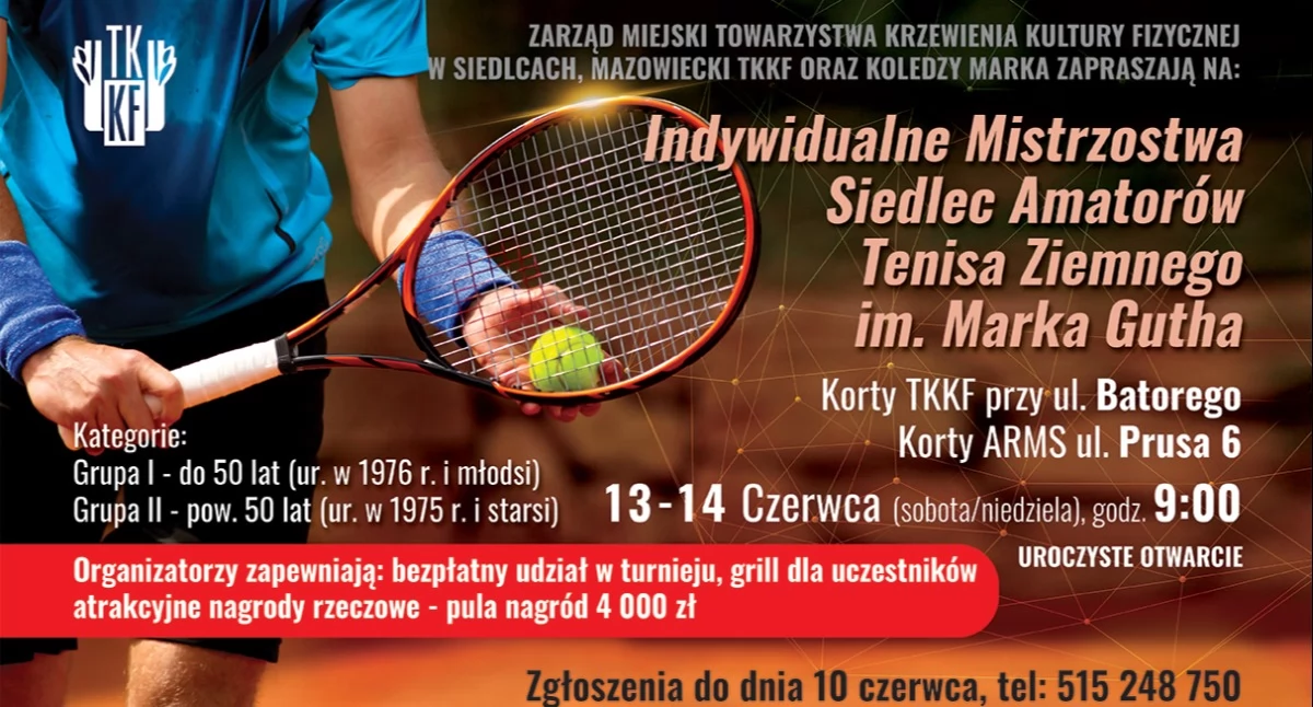 Mistrzostwa Siedlec Amatorów Tenisa Ziemnego im. Marka Gutha