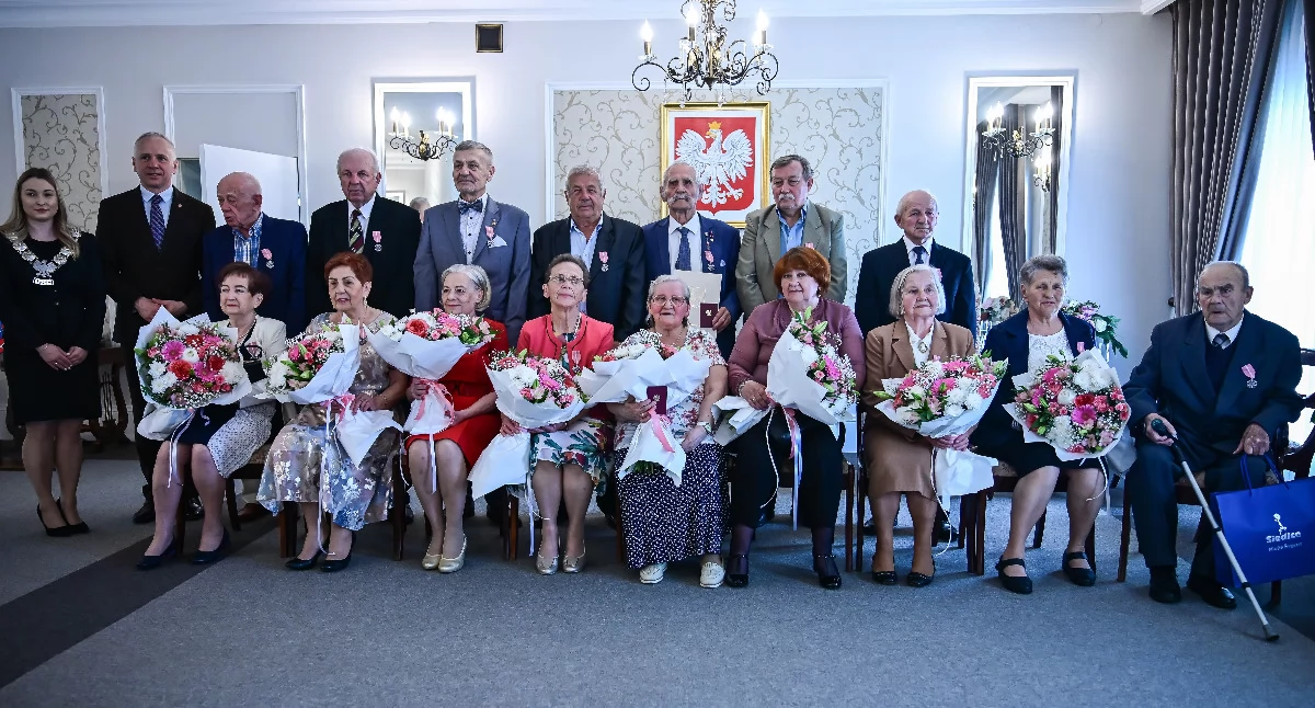 Złote Gody w Siedlcach. Uhonorowano małżeństwa z 50-letnim stażem