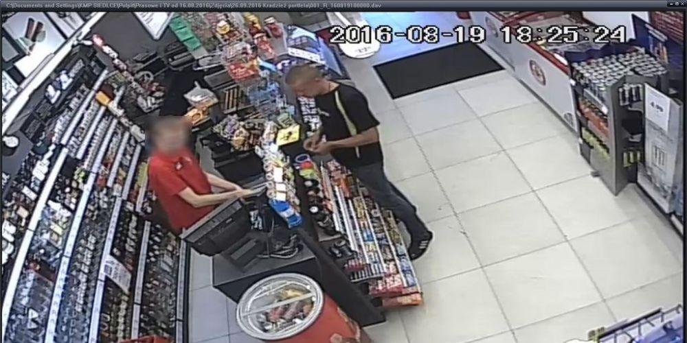 KOMUNIKAT KMP Siedlce Rozpoznaj mężczyznę posługującego się skradzioną kartą płatniczą