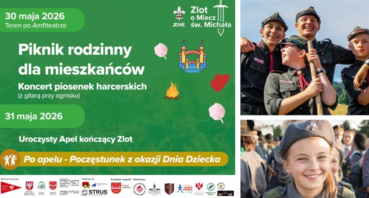 W ten weekend Siedlce staną się harcerską stolicą regionu 