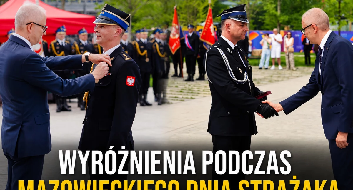 Wyróżnienia dla strażaków i samorządowców z regionu. Odznaczenia podczas Mazowieckiego Dnia Strażaka