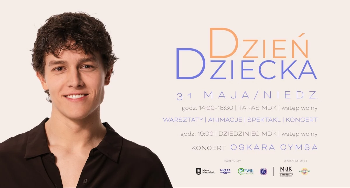 Dzień Dziecka w Mińsku Mazowieckim. Gwiazdą wieczoru – Oskar Cyms