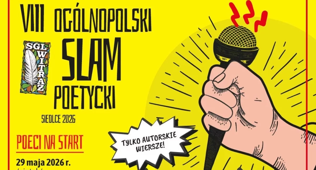 Poetycka bitwa w Siedlcach, czyli Slam 2026