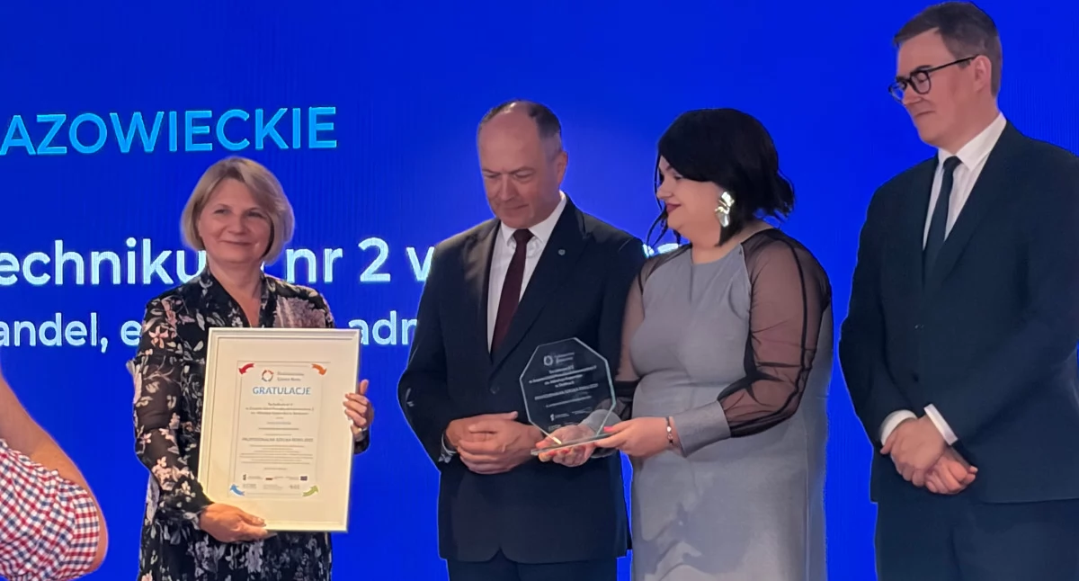 Ekonomik z Siedlec wśród najlepszych w Polsce. Technikum nr 2 zdobyło podium w ogólnopolskim konkursie