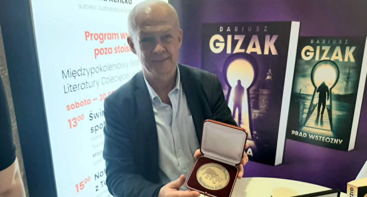 Siedlczanin Dariusz Gizak wyróżniony w konkursie Festiwalu Kryminalna Warszawa