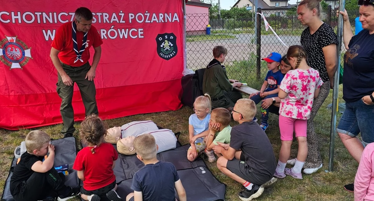 Dzień Dziecka ze strażakami