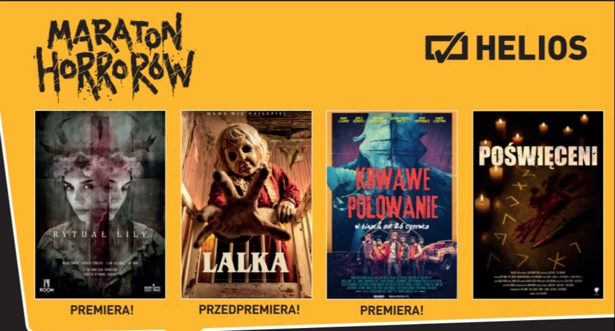 Maraton horrorów w Kinie Helios 