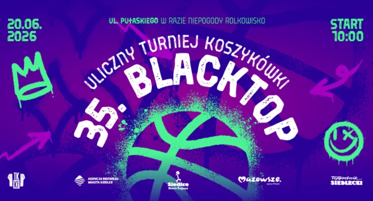 Do końca zapisów na 35. Uliczny Turniej BLACKTOP w Siedlcach zostało już tylko 5 dni!