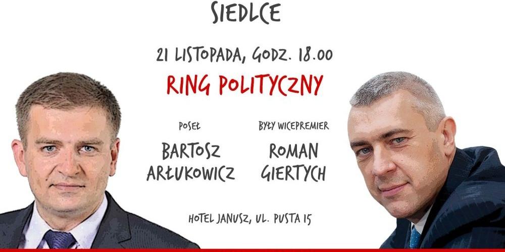 Giertych i Arłukowicz w Siedlcach