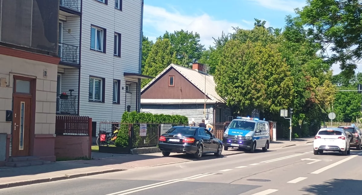 Potrącenie rowerzystki na ul. Wojska Polskiego