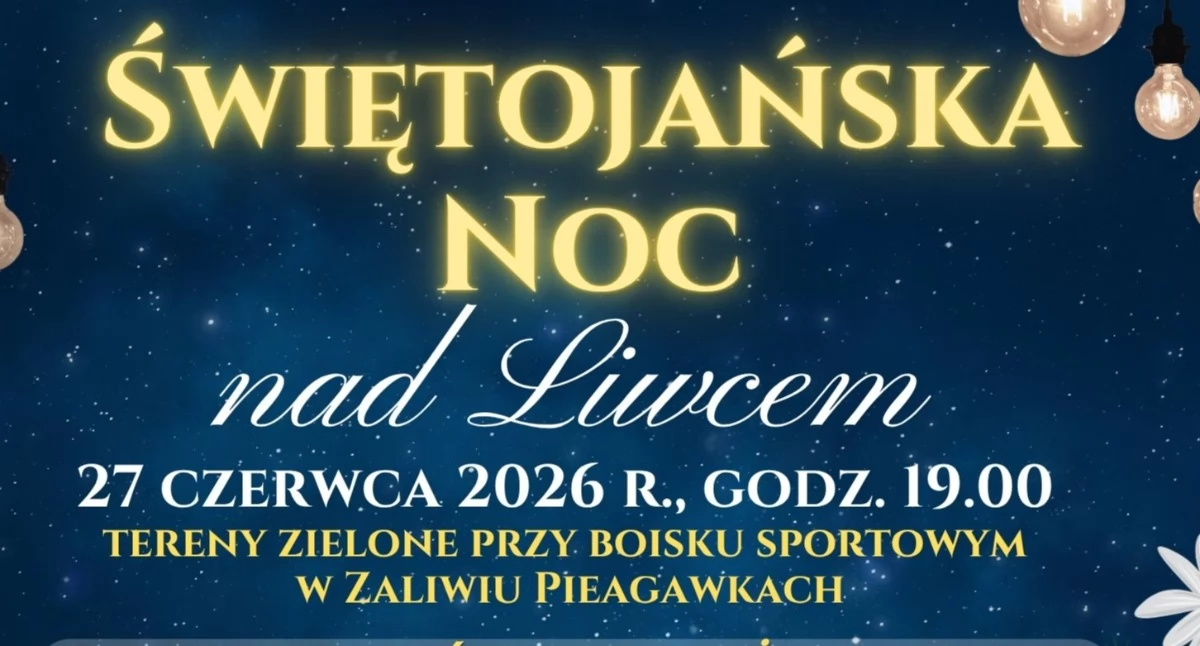 Świętojańska Noc nad Liwcem. Koncert i wianki w Zaliwiu-Piegawkach