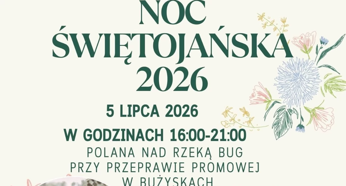 Wianki, ognisko i muzyka nad Bugiem. Noc Świętojańska w gminie Korczew