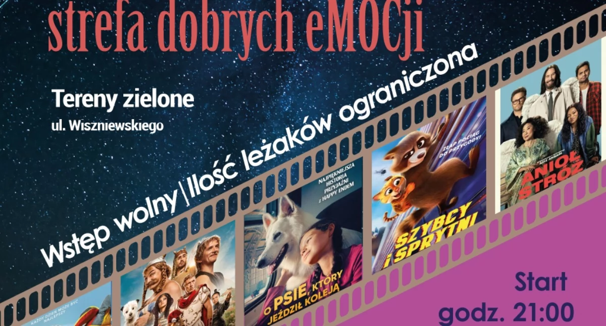 Siedlce: Emocjonalne Kino Plenerowe w każdą środę lipca!