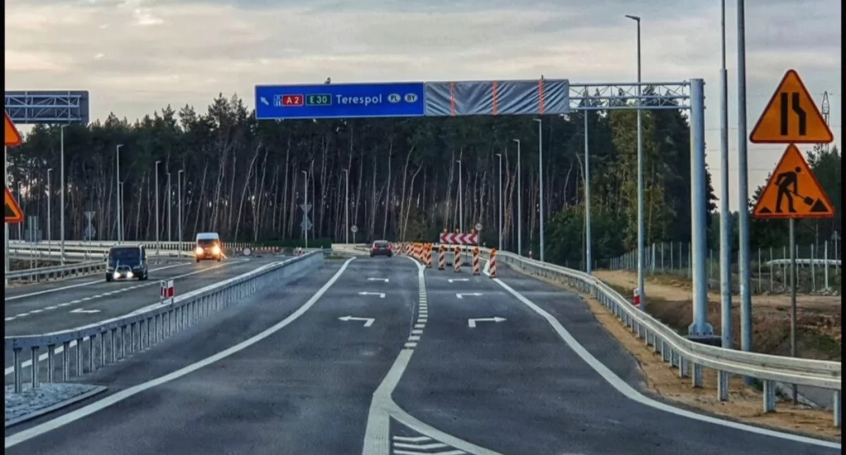 Od piątku kierowcy pojadą nowym odcinkiem A2. Autostrada połączy Siedlce z Białą Podlaską