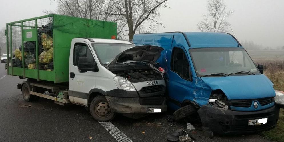 Zderzenie busów na DK nr 2 (aktualizacja)