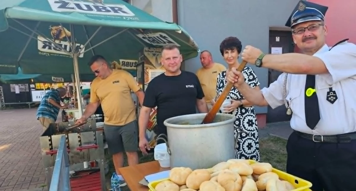 Piknik strażacki w Jasiorówce. Sportowe emocje i kulinarne hity