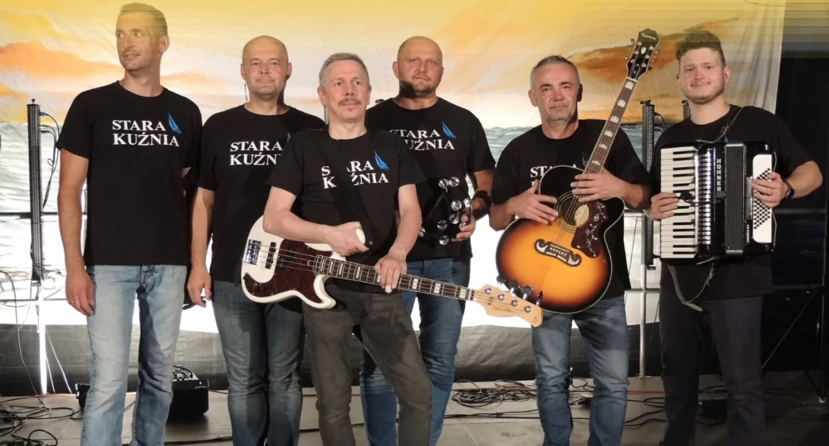 Koncert Starej Kuźni w parkowy amfiteatrze w Węgrowie 