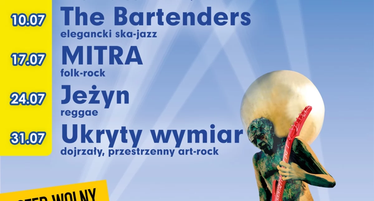 Elegancki ska-jazz pod muralem w Siedlcach
